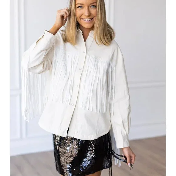 NWT Fringe Western Jacket - Picture 4 of 6